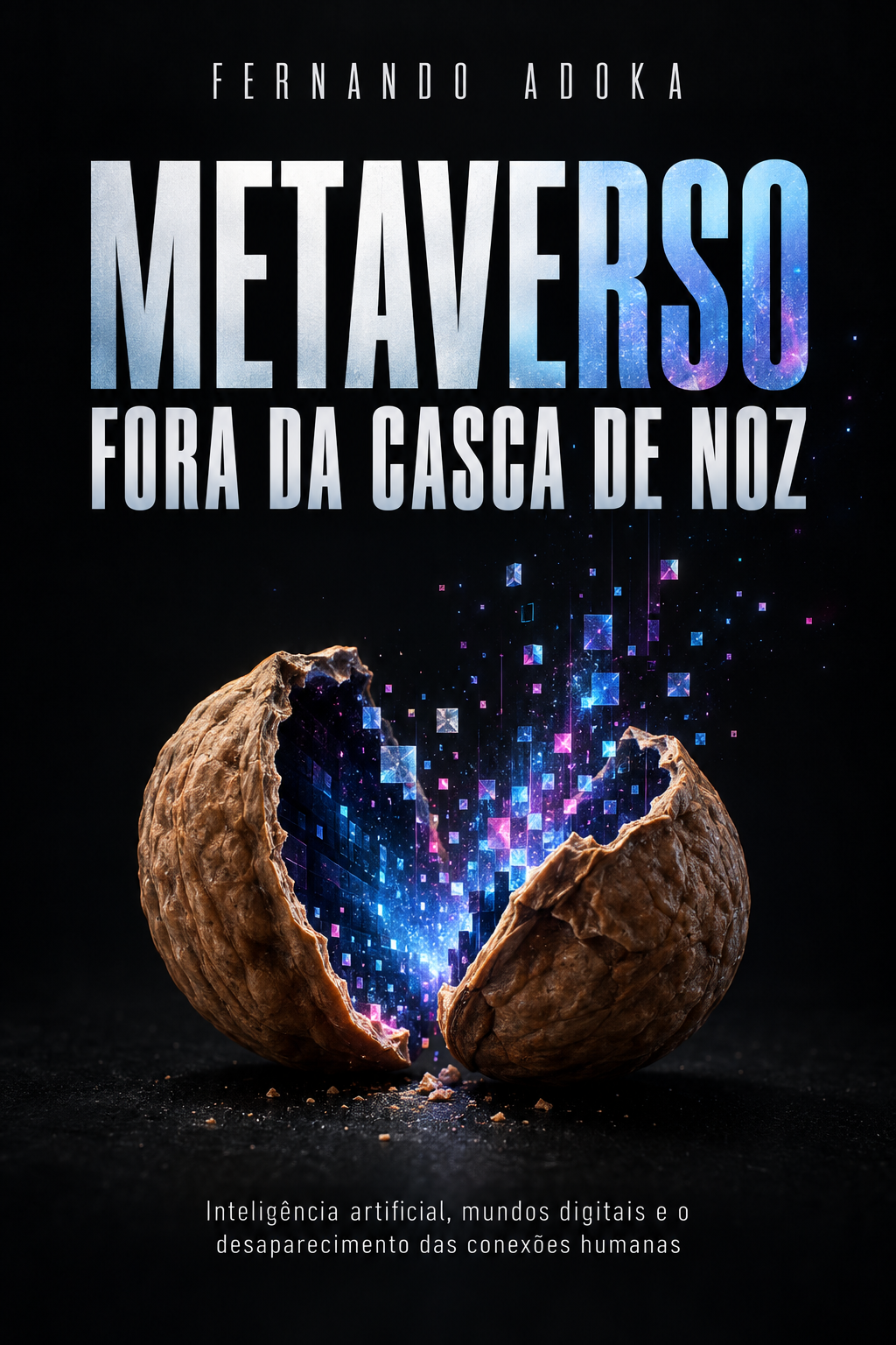 Capa do livro Metaverso fora da Casca de Noz